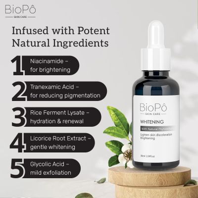 Whitening BioPo serum